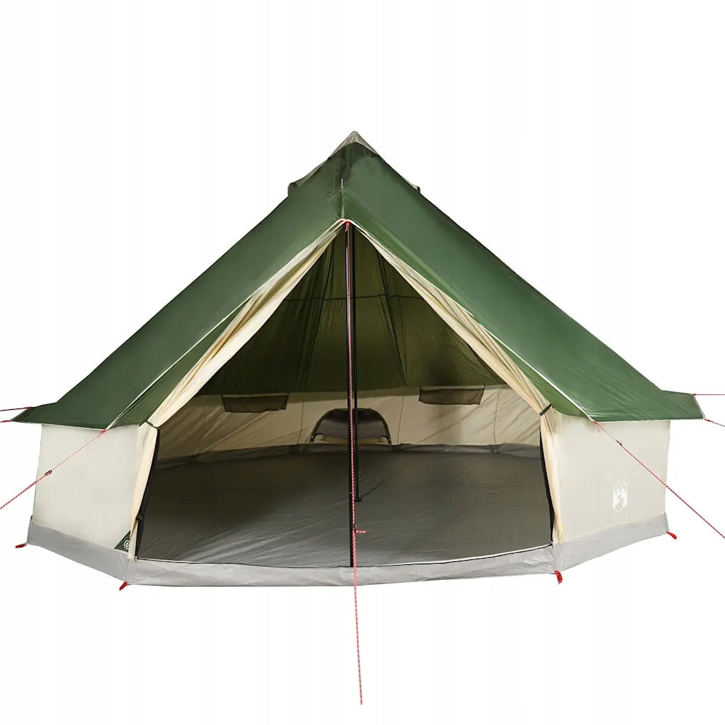 Tipi Family Tent, 8-Person, Green, Waterproof Waterproofness less than 1500 mm