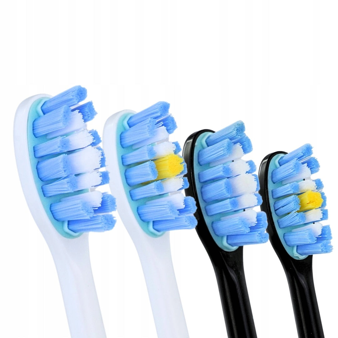 Tips for ALPHA DentiPro STB-03 STB-02 white black replacements 8 pcs. Packaging status original
