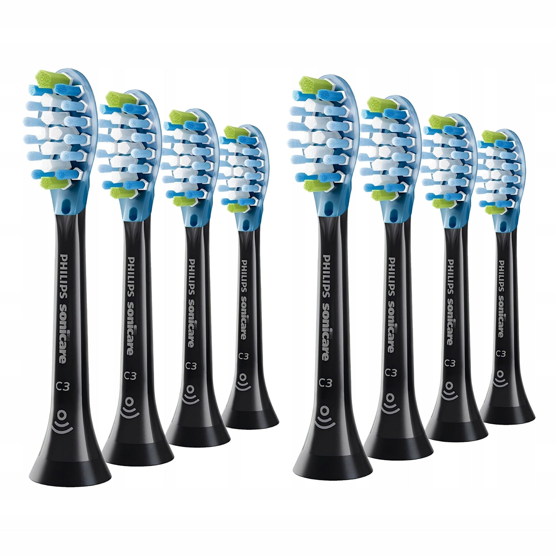 Tips for Philips Sonicare C3 Bacterial Plate Removal 8pcs HX9048/88