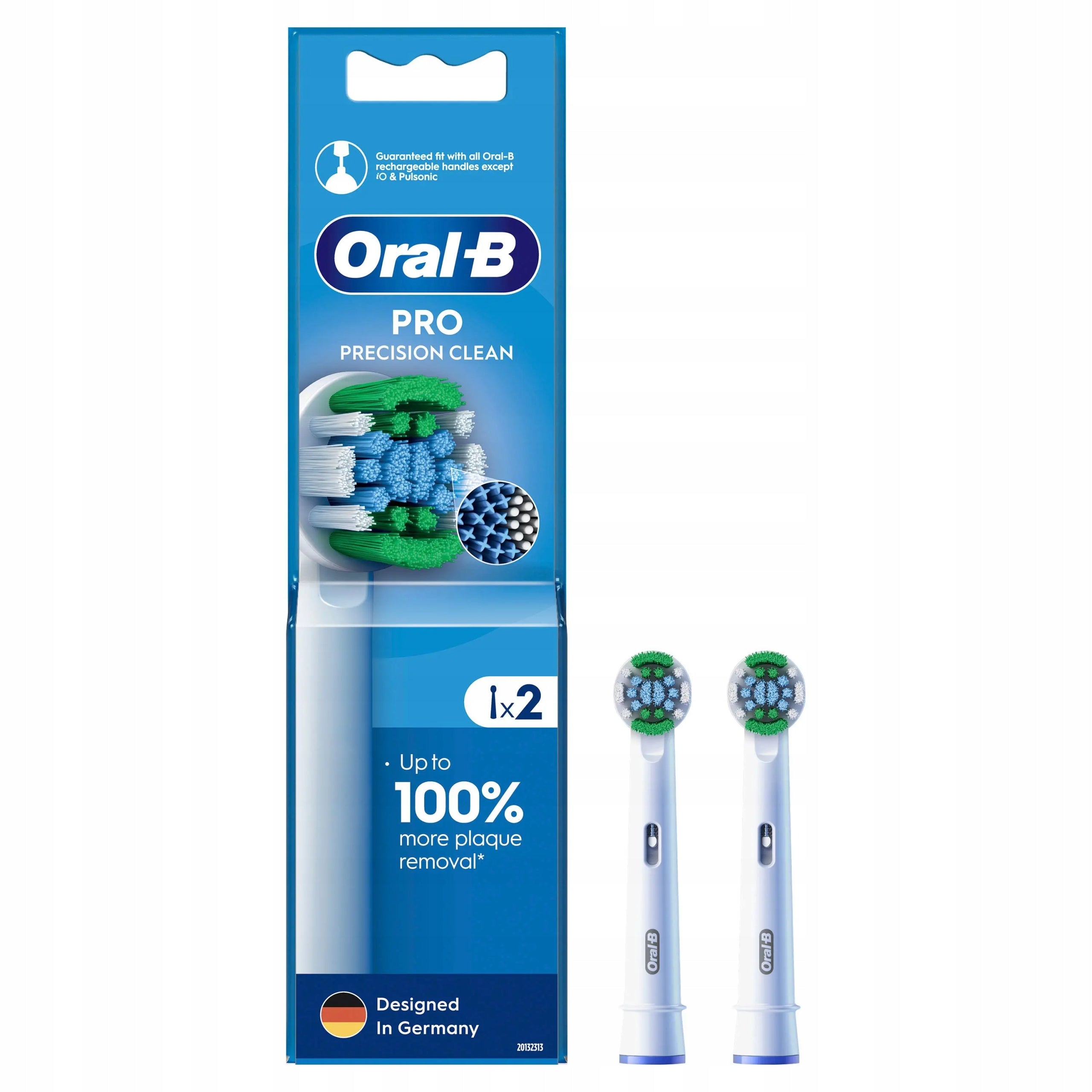 Tips for electric toothbrush Oral-B EB20 Pro Precision Clean 2 pcs.