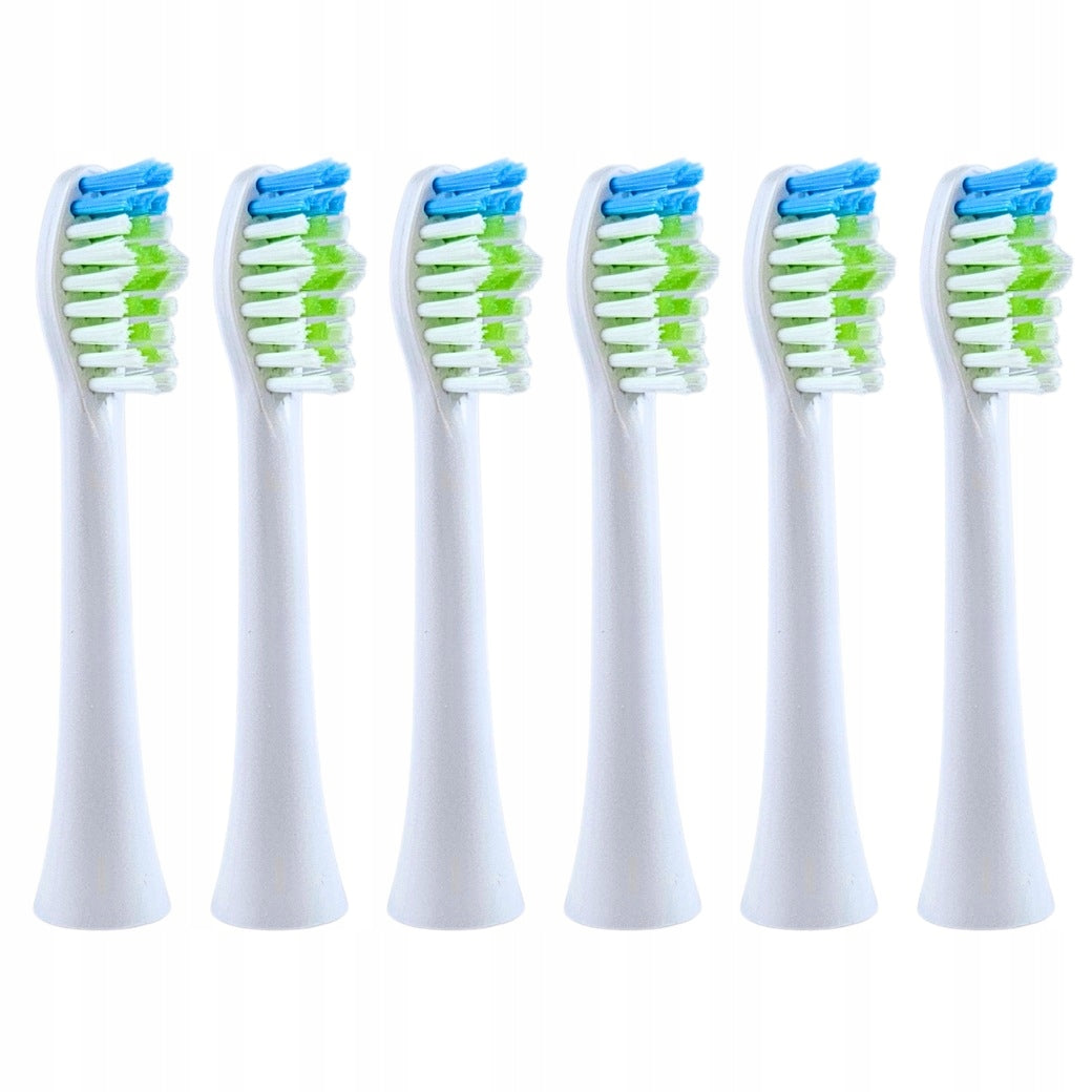 Tips for sonic toothbrush HOFFEN HO-00043 replacements white 6 pcs