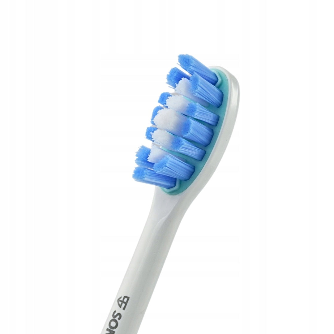 Tips for sonic toothbrush Smilesonic EX replacement 4pcs.white hard Medical device no
