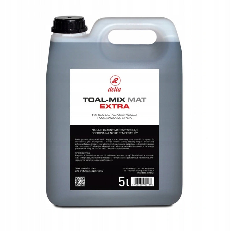 Tire paint TOTAL MIX Extra Mat 5L