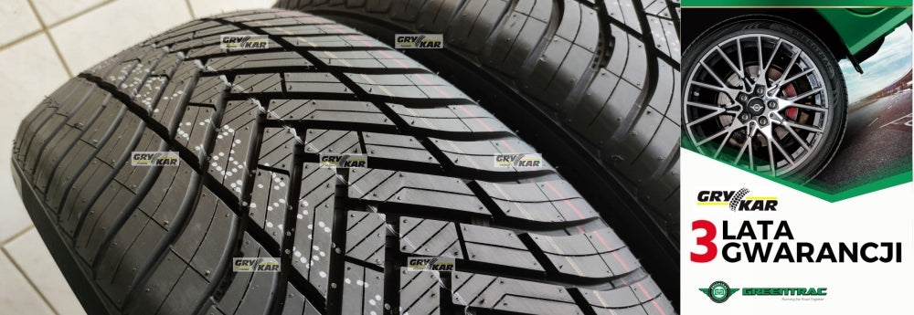 Tires 205/50R17 Greentrac Season Master 25r C/B/71dB 3-year warranty PLN 240/piece