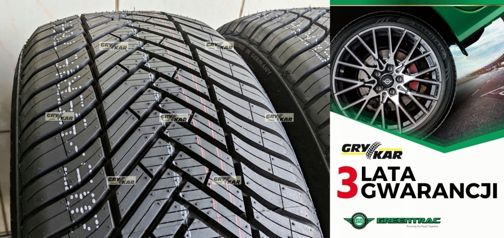 Tires 205/55R16 Greentrac Season Master 26r C/B/71dB 3-year warranty PLN 235/piece
