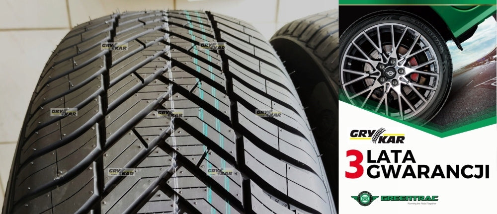 Tires 215/55R17 Greentrac Season Master C/B/71dB 25r 3-year warranty PLN 230/piece