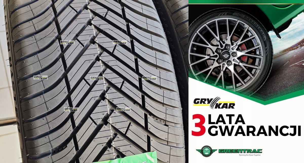 Tires 225/45R18 Greentrac Season Master 2025 3-year warranty PLN 230/piece