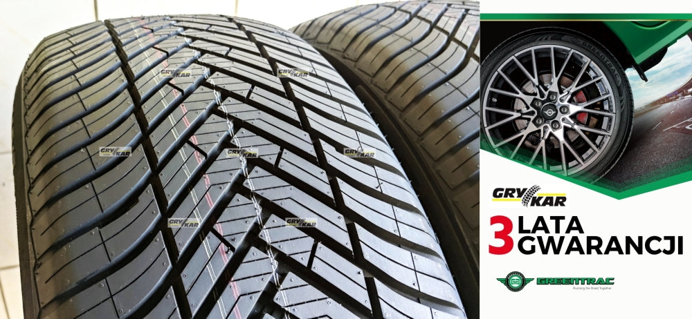 Tires 225/55R17 Greentrac Season Master 26r C/B/71dB 3-year warranty 260zł/piece