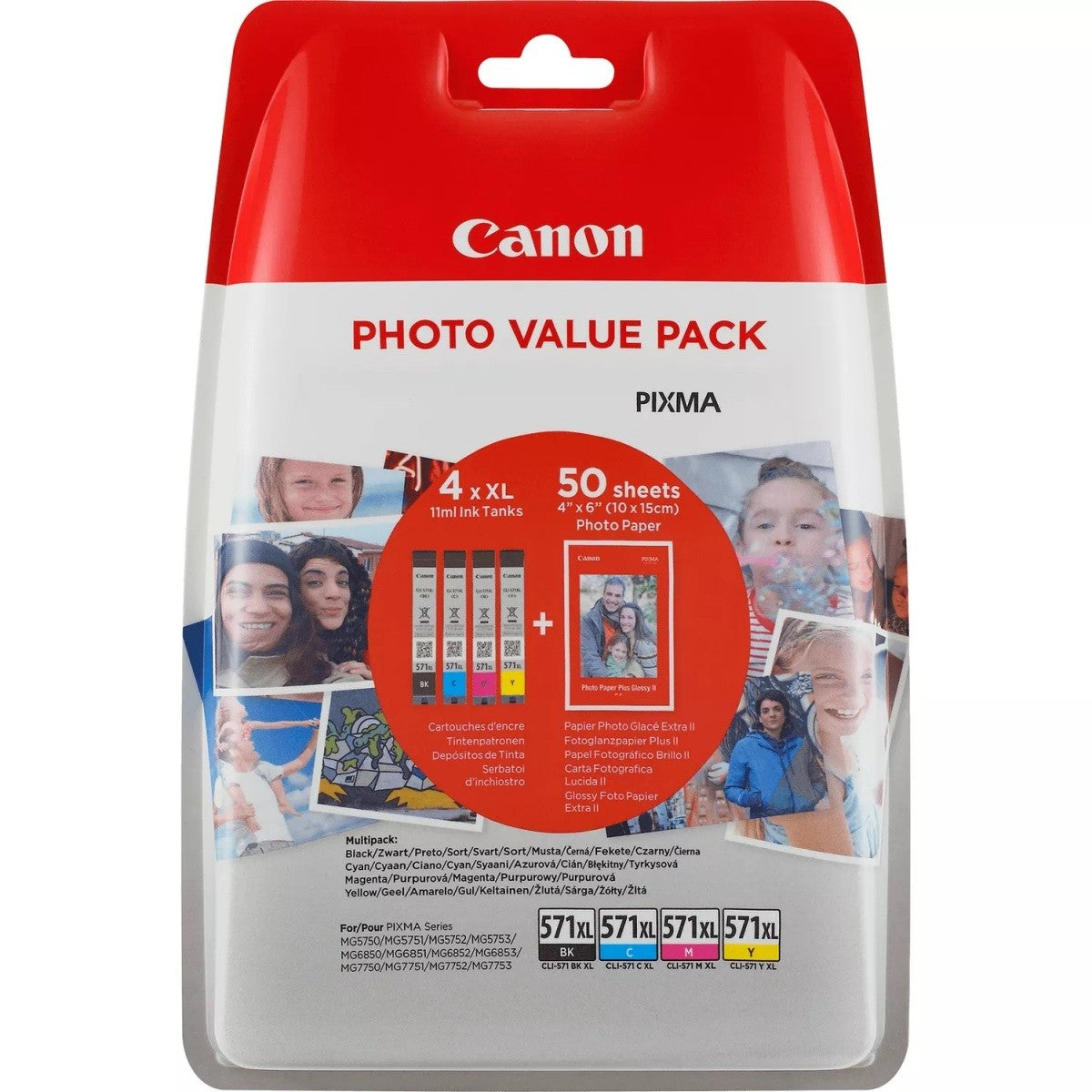 Tisk Canon CLI-571 sada 0332C005 Manufacturer Canon