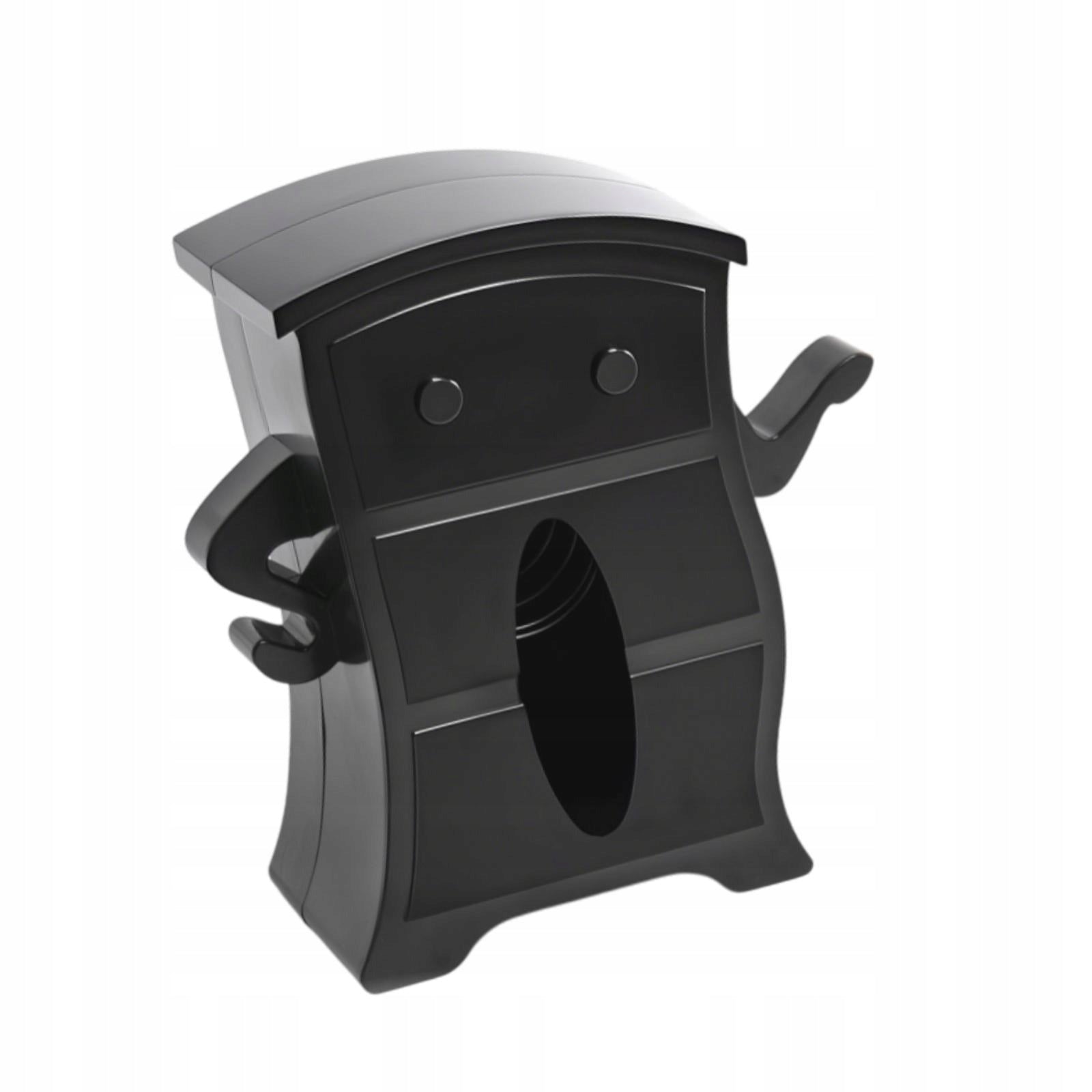 Tissue Box Holder Unique Creative Practical Portable Toilet Paper Black