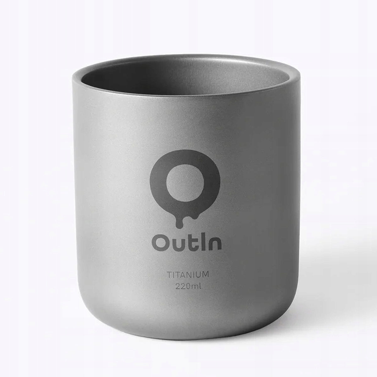 Titanium mug with Thermal Insulation for OUTIN NANO 220ml 78g Packaging status original