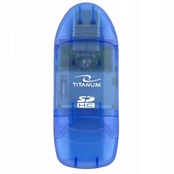 Titanum TA101B SDHC/MicroSDHC Card Reader (SDHC Pen Drive) Manufacturer code E5901299901144(TA101B)