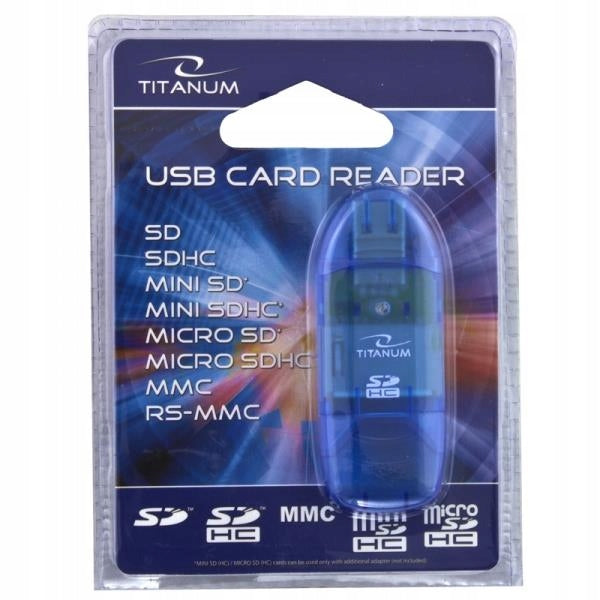 Titanum TA101B SDHC/MicroSDHC Card Reader (SDHC Pen Drive) Packaging status original