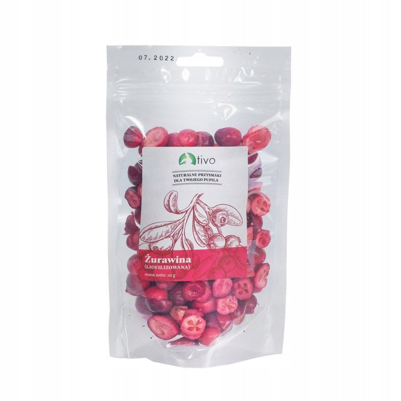Tivo Freeze-dried cranberries 20 g