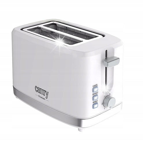 Toaster 2 slices 900W Defrost Function Adjustable Power Camry