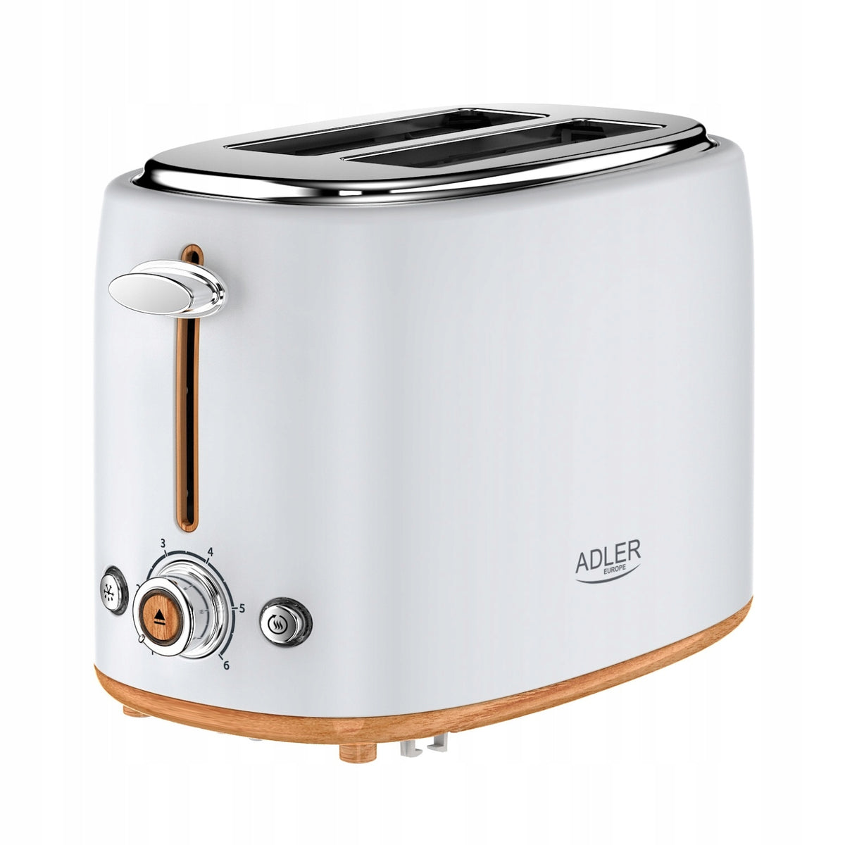 Toaster ADLER AD3225 white 950 W