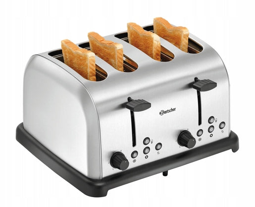 Toaster Bartscher 100374 silver/grey 1480 W
