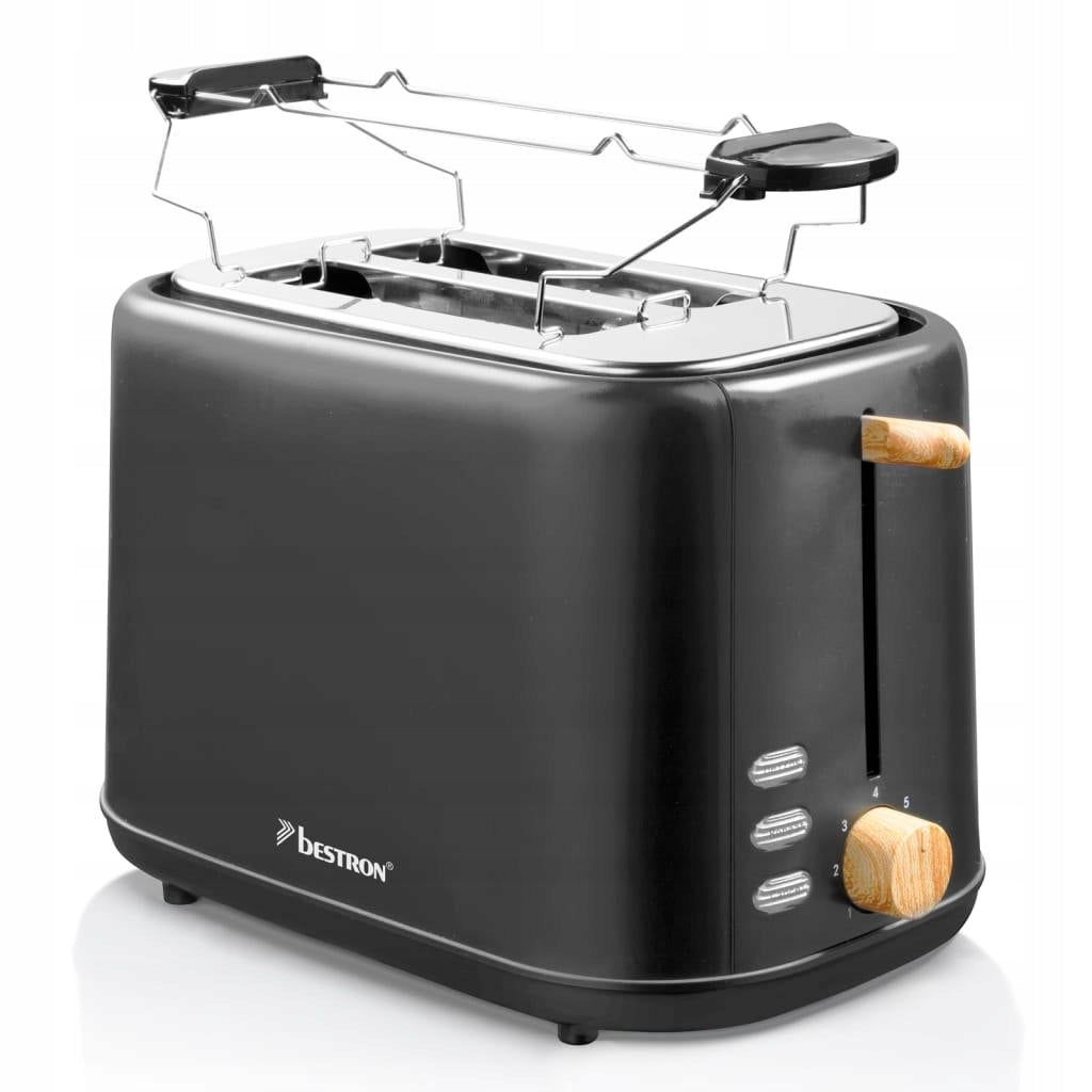 Toaster Bestron 000 black 800 W