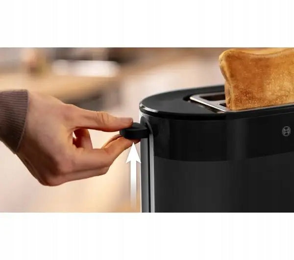 Toaster Bosch MyMoment TAT2M123 Roll grate Defrosting 950W Black Packaging status original