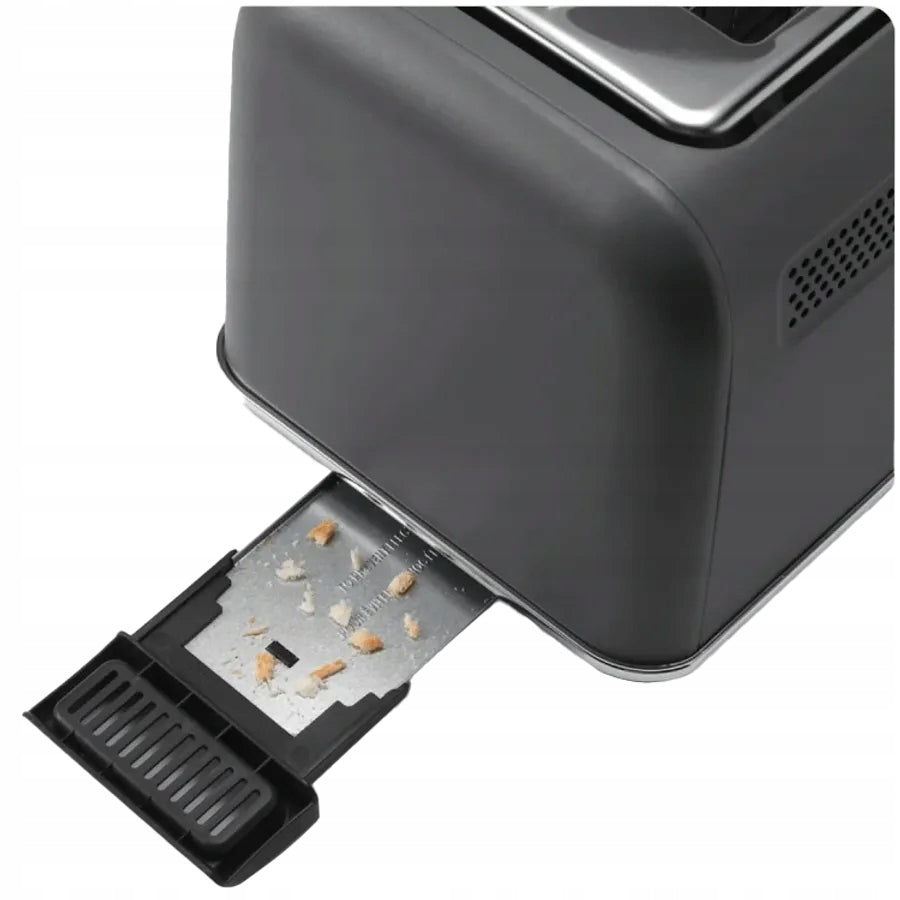 Toaster Buydeem DT730E Automatic 9 Degree 900W Retro Grey Manufacturer code DT730E-IG/EU