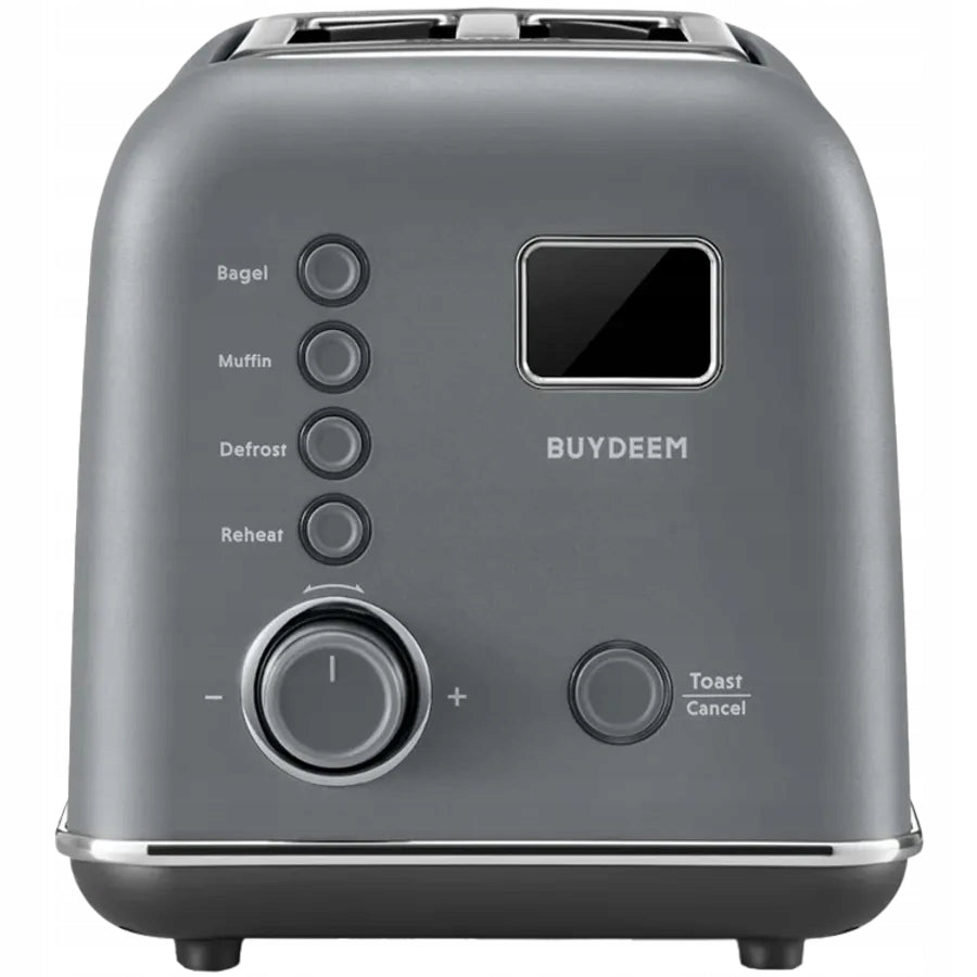 Toaster Buydeem DT730E Automatic 9 Degree 900W Retro Grey Packaging status original