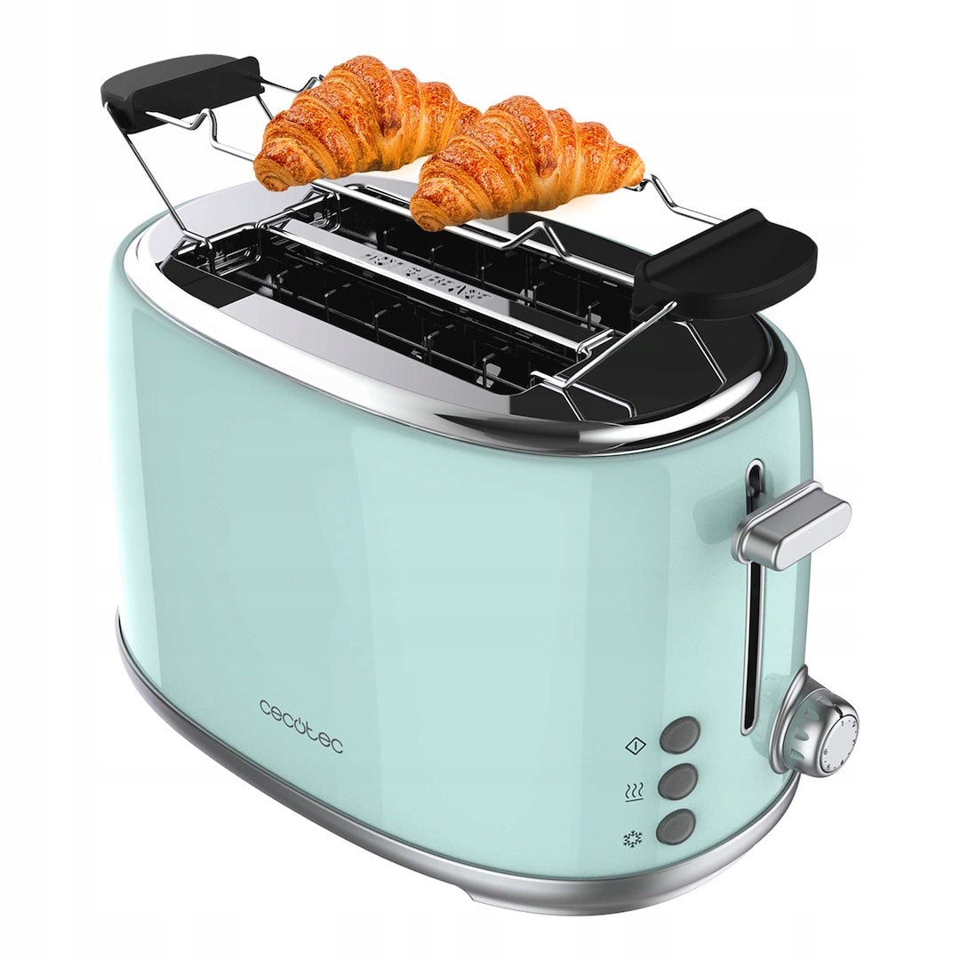 Toaster Cecotec Toast&Taste 1000 Retro Double Blue