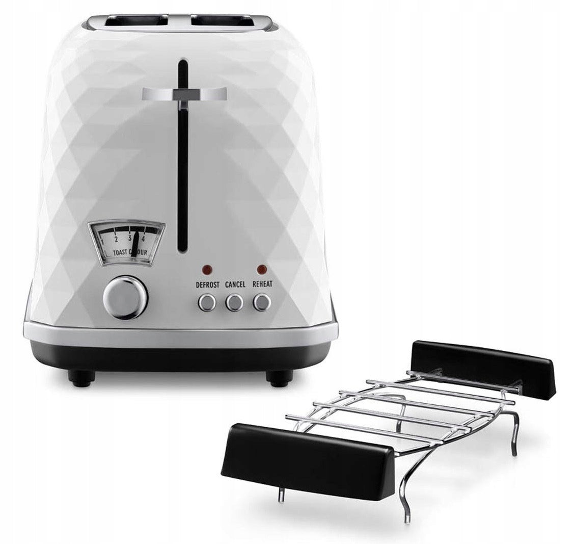 Toaster De'Longhi CTJ 2103.W white 900 W