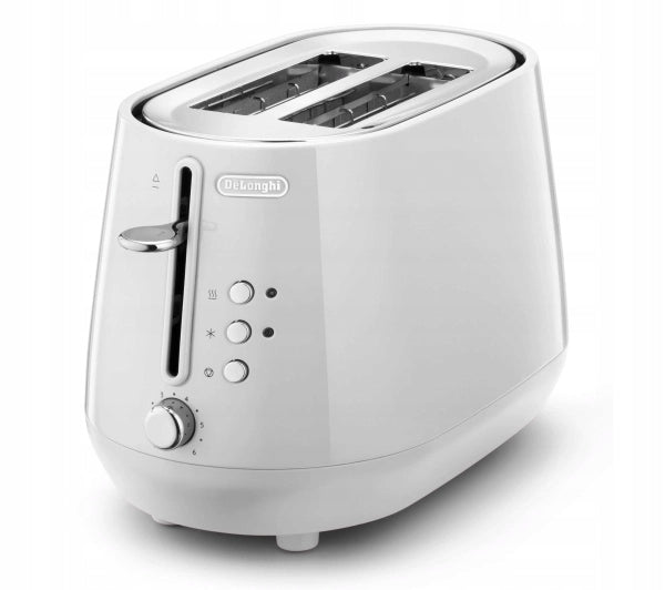 Toaster DeLonghi Eclettica CTY2103.W Roll grate Defrosting 900W Power rating 900 W