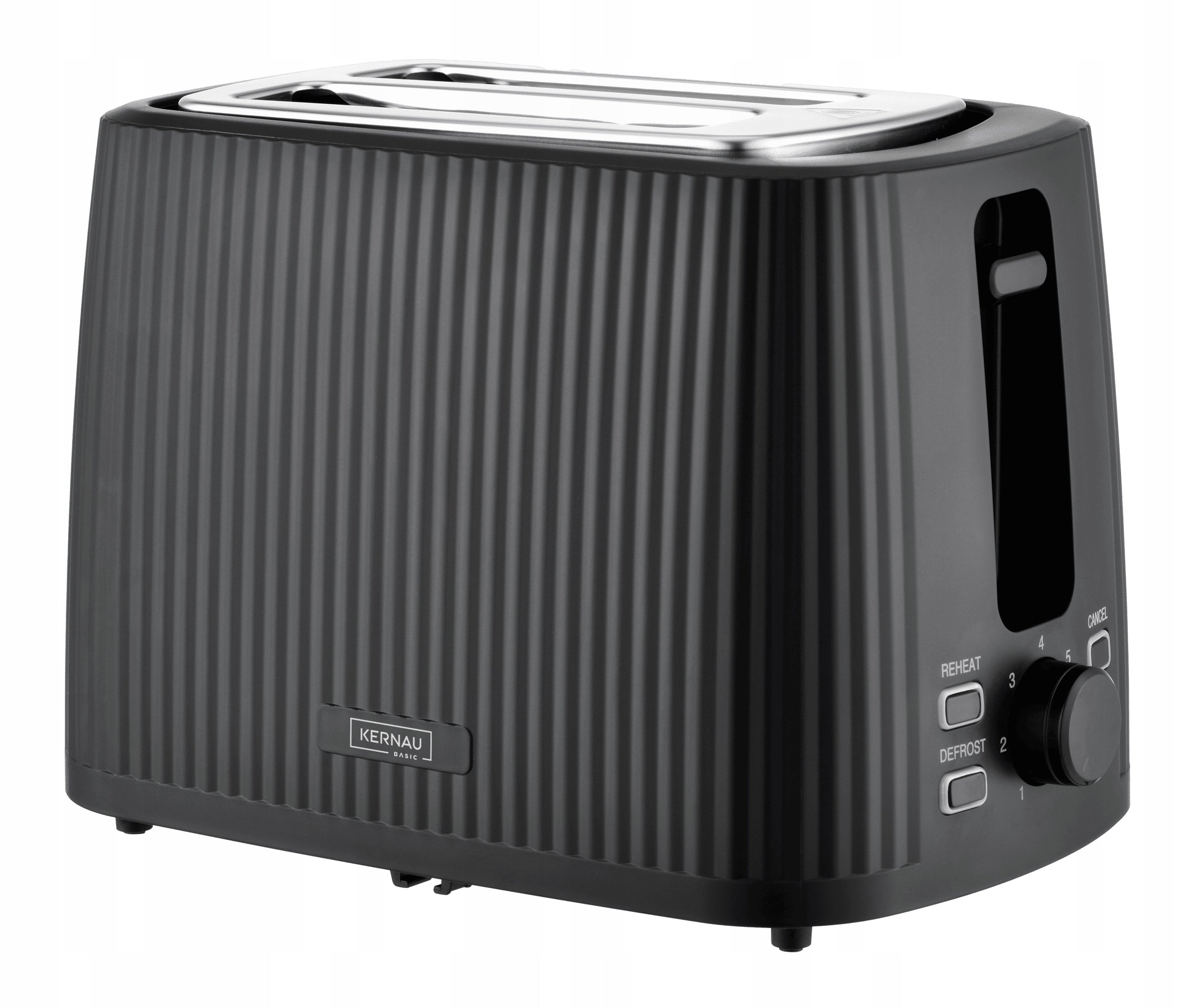Toaster Kernau Basic BKST 971 BK 930W 7 Degree Toasting Defrosting Tray Power rating 930 W