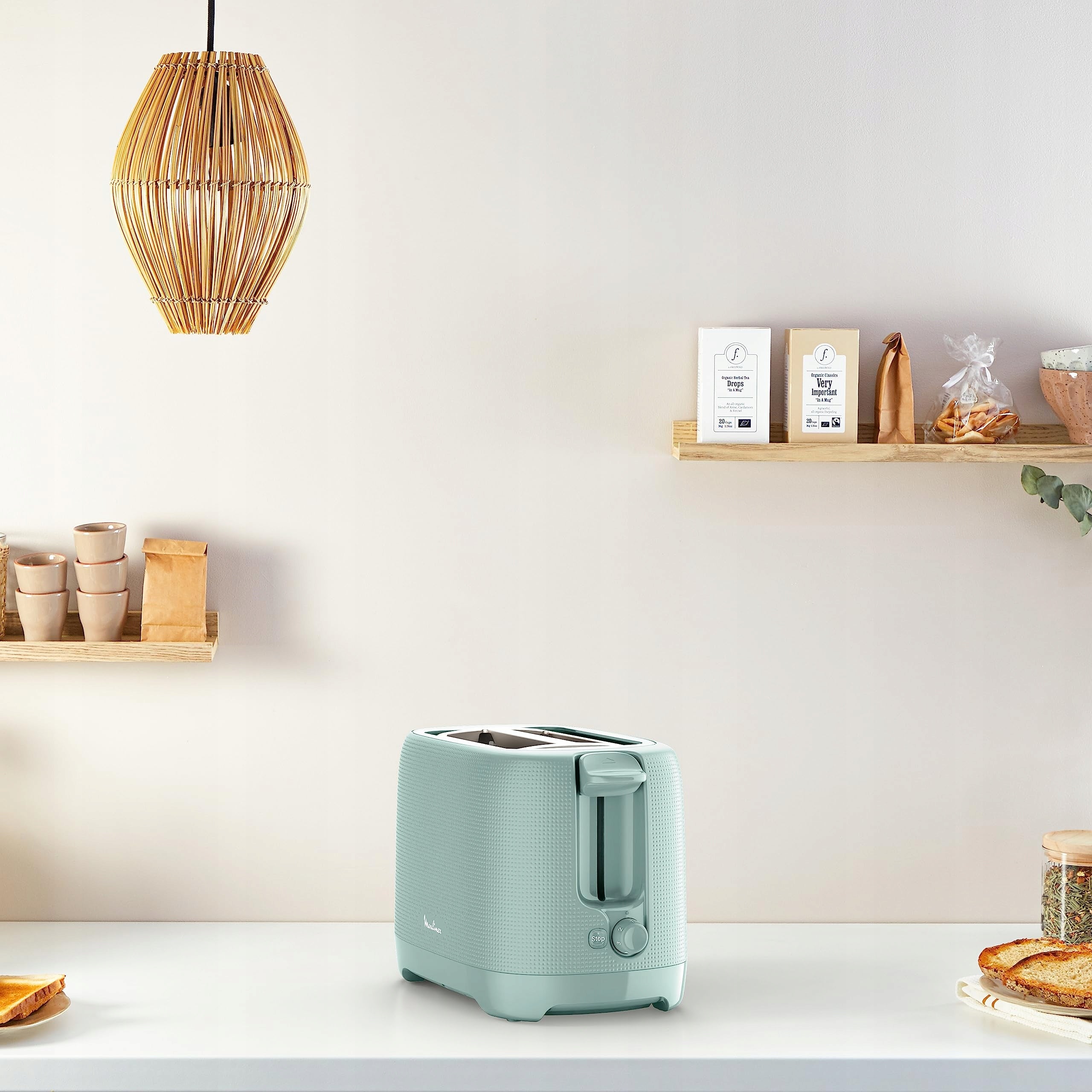 Toaster Moulinex series T52-A green 850 W LT2M1310 Manufacturer code 7211419060