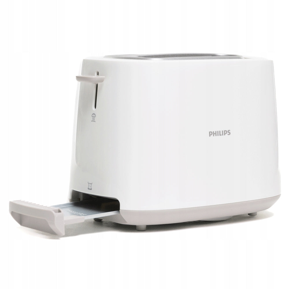 Toaster PHILIPS Daily Collection HD2581/00 830W 2 slices GRATE 8 settings Manufacturer code HD2581/00