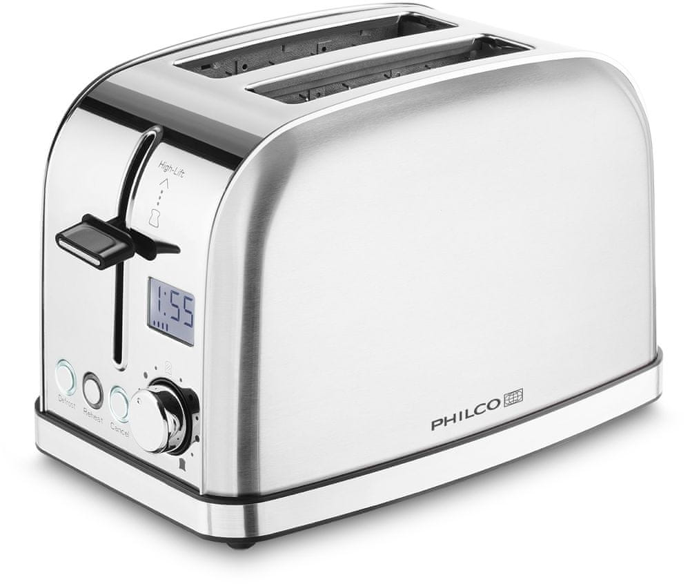 Toaster Philco PHTA 4010 silver/grey 950 W
