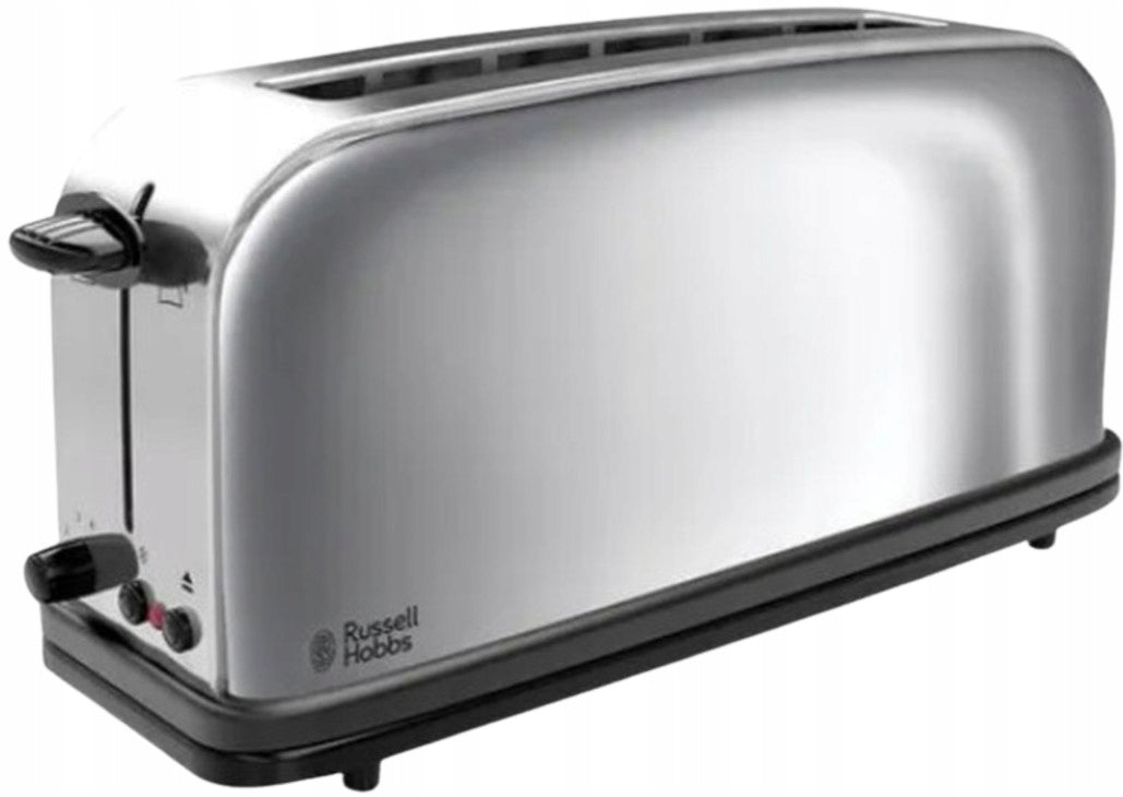 Toaster Russell Hobbs Chester Long Slot 23510-56 1000 W Grating Tray Silver