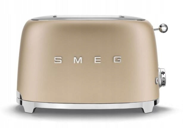 Toaster Smeg TSF01CHMEU champagne mat 950 W