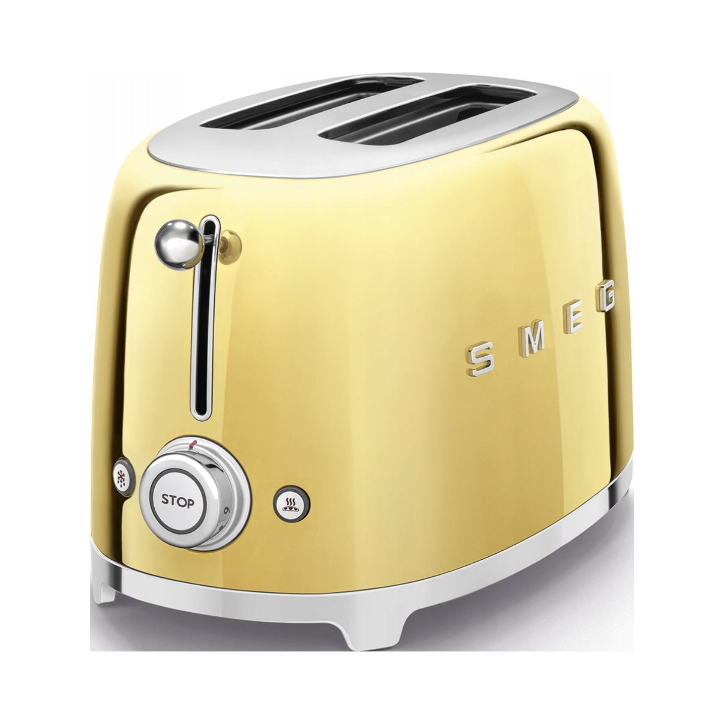 Toaster Smeg TSF01GOEU yellow/gold 950 W