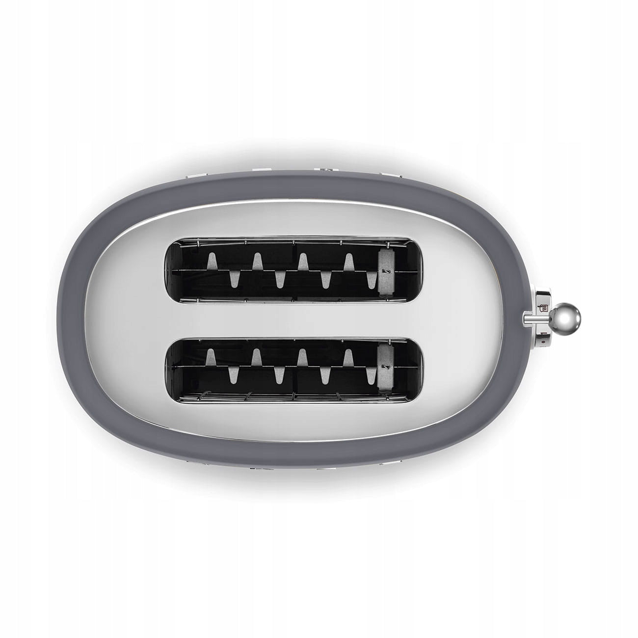 Toaster Smeg TSF01GREU silver/grey 950 W Dominant color silver/gray
