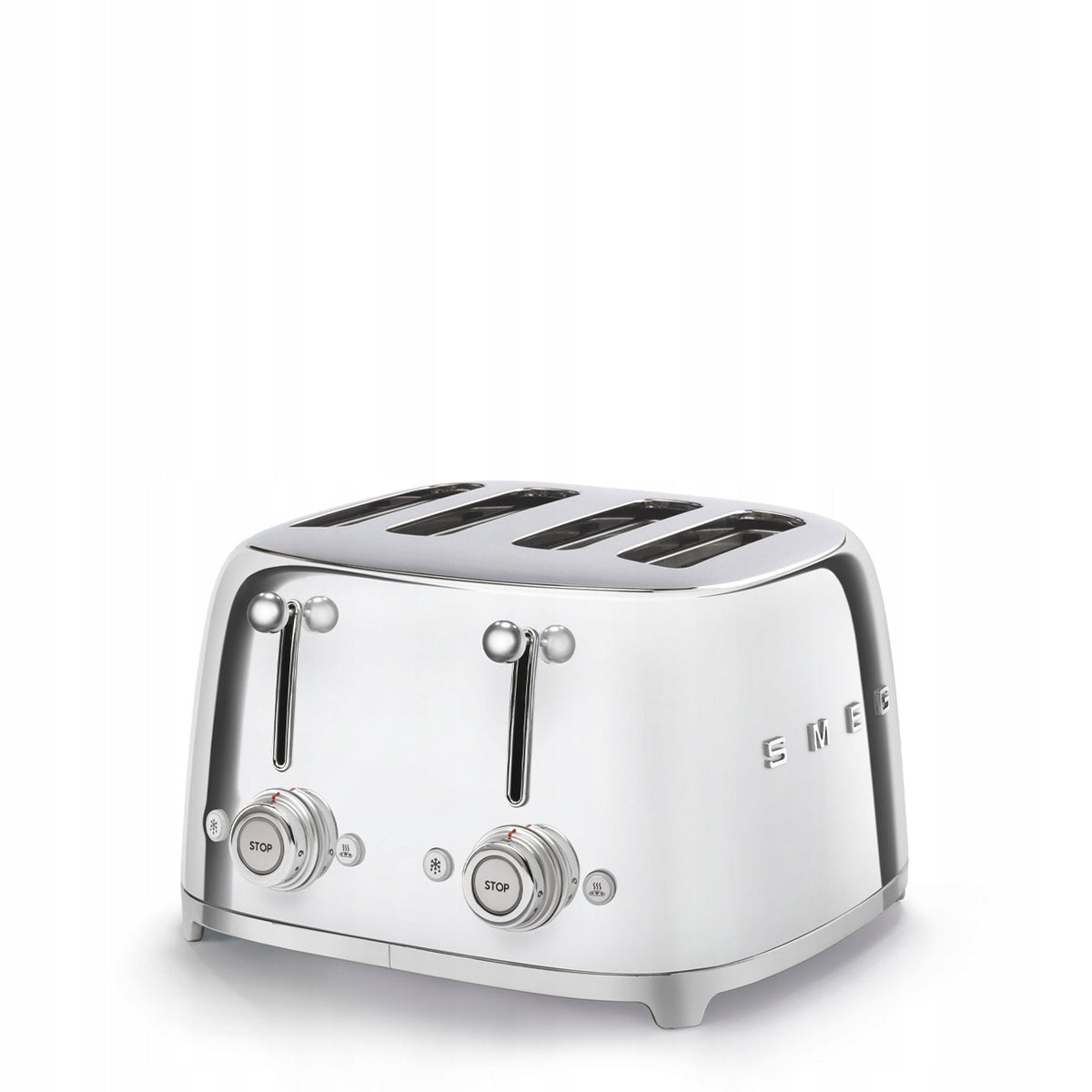 Toaster Smeg TSF03SSEU silver/grey 2000 W Packaging status original