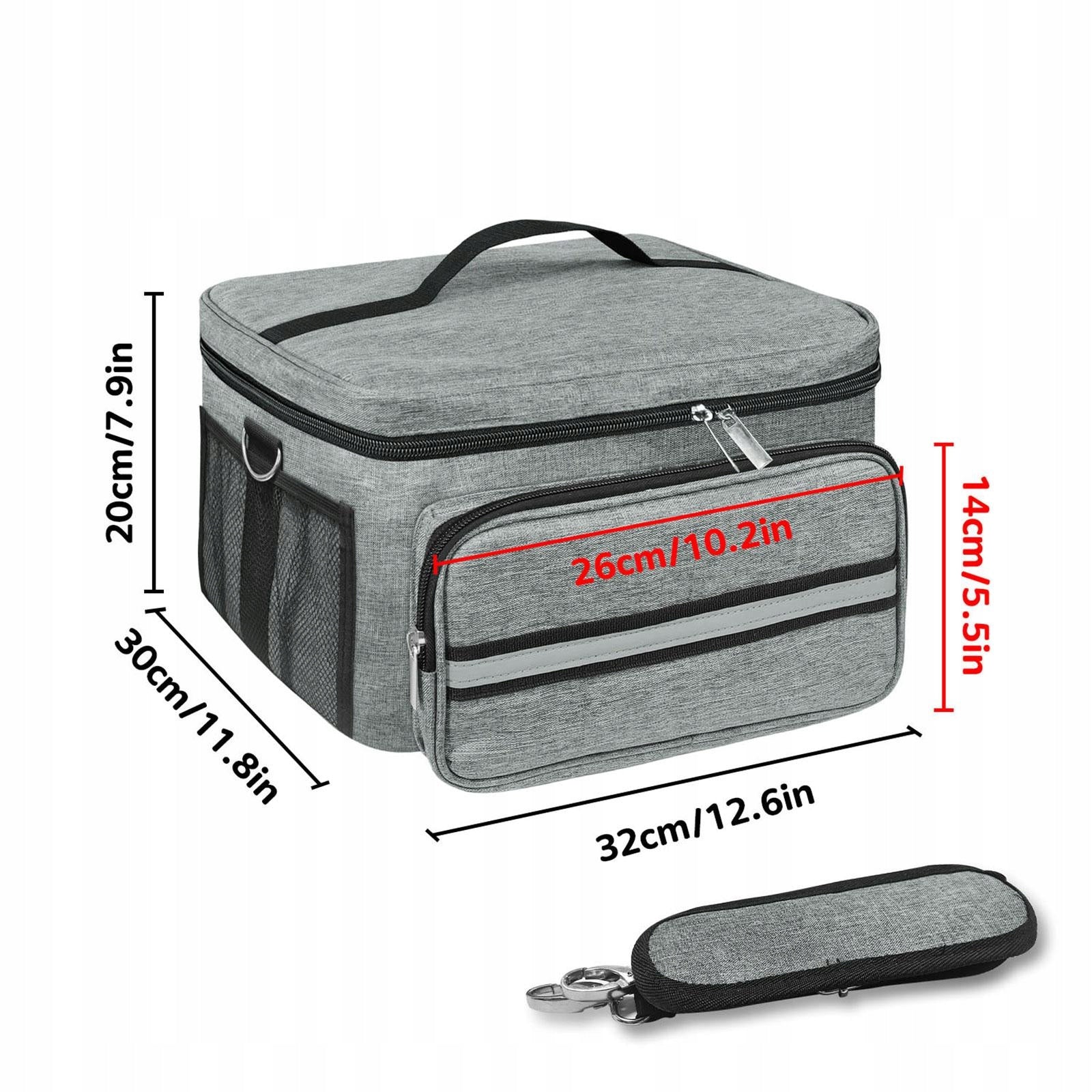 Toaster Storage Bag Bakeware Protector with Shoulder Strap Zippers 2/4 Packaging status original