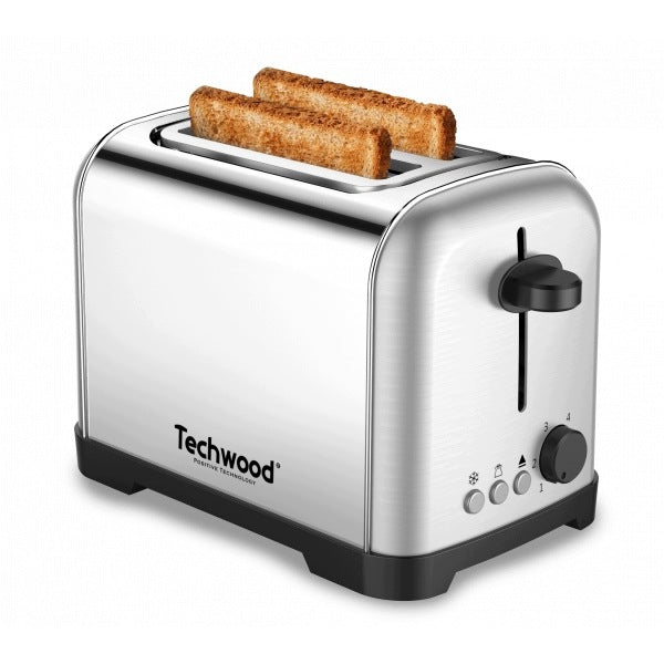 Toaster Techwood TGPI-2018, stainless steel, 700 W