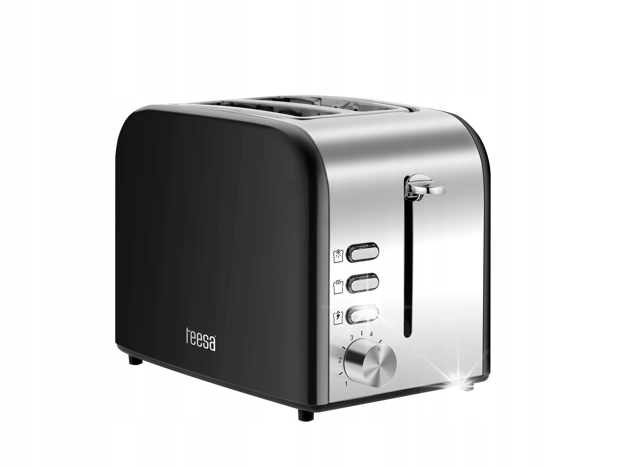 Toaster Teesa 850W 2 toast 6 settings tray