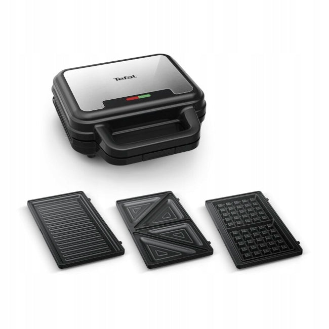 Toaster Tefal UltraCompact 3in1 SW383D10 Triangles Waffle Panini 700W Power rating 700 W
