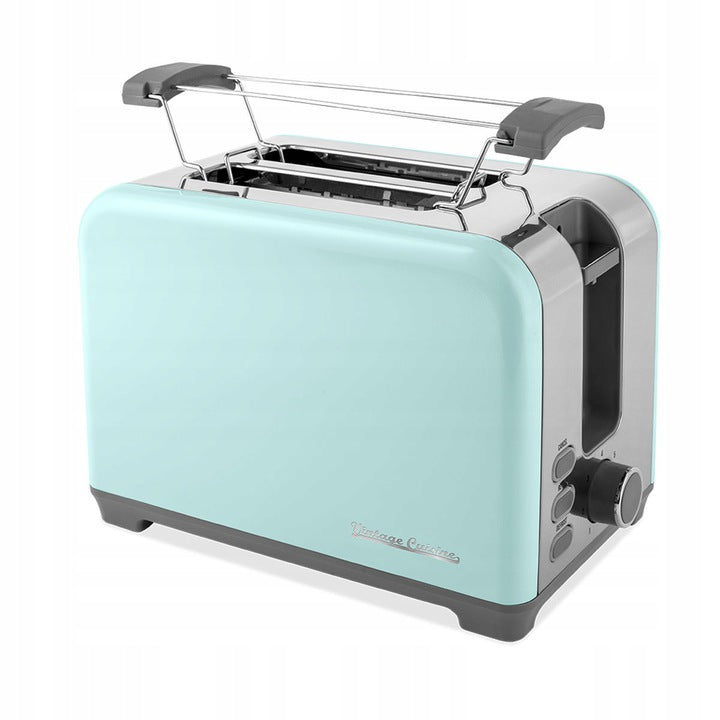Toaster Vintage Cuisine Retro mint/ silver930 W