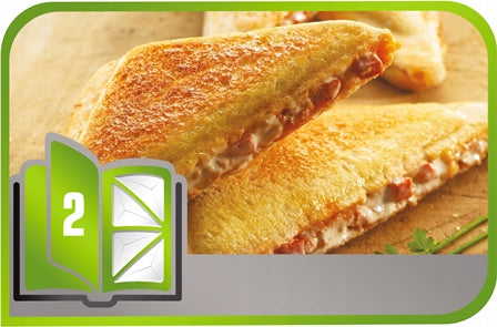 Toaster Waffle Iron for sandwiches Tefal Snack Collection SW852D12 Housing material metal synthetic material