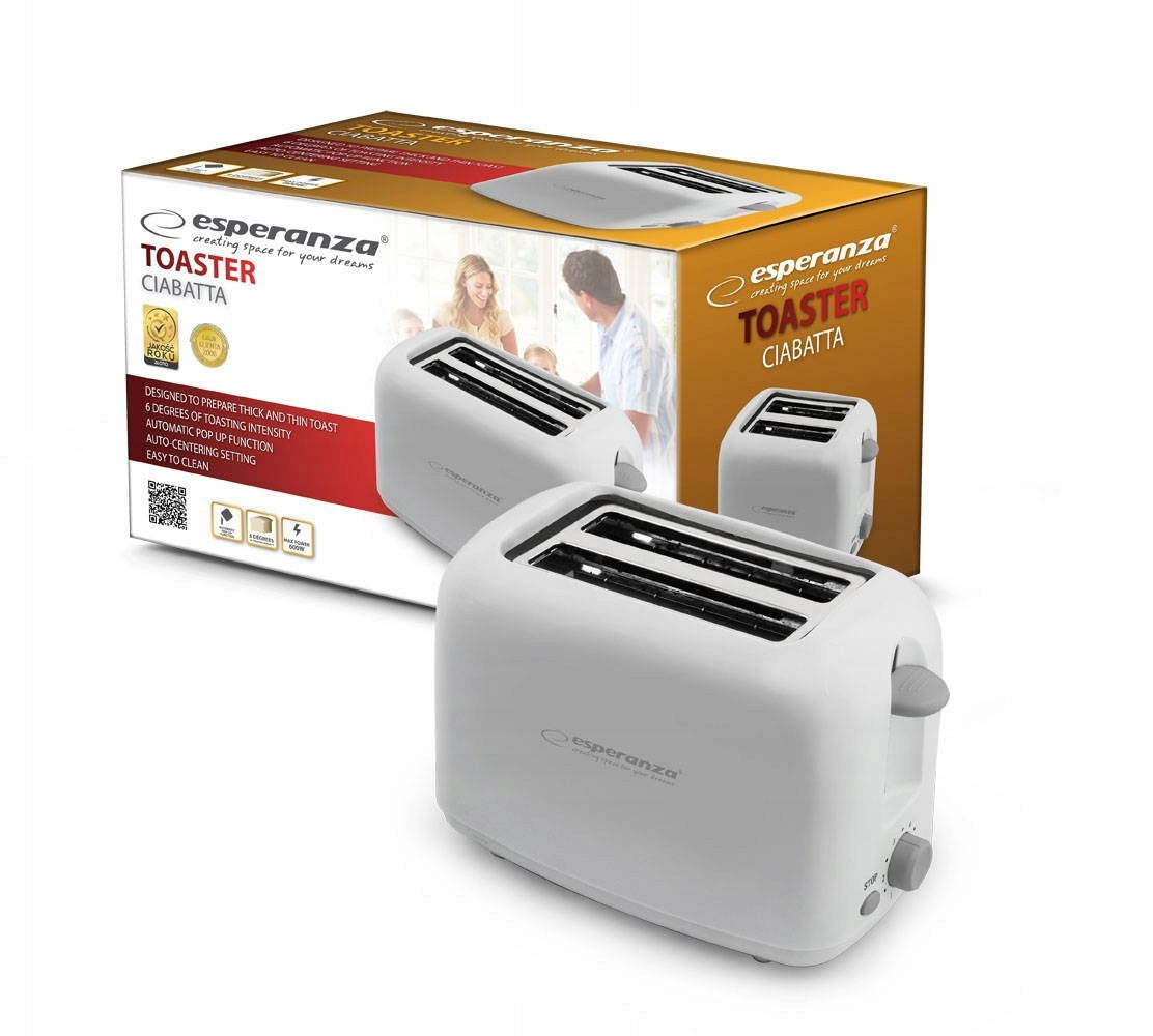 Toaster for TOAST BREAD TOASTER WHITE 600W Brand no brand