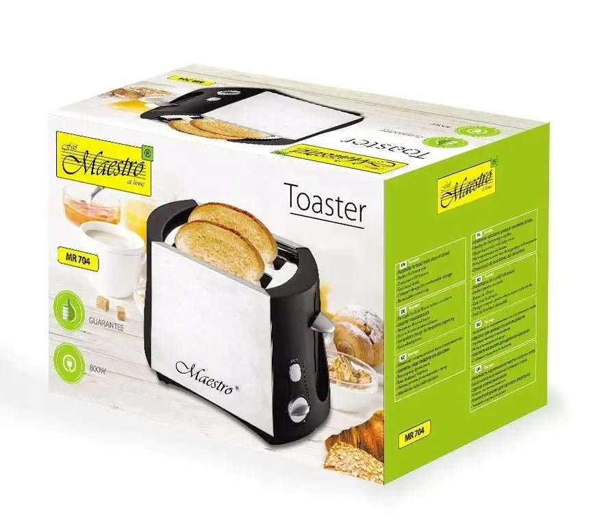 Toaster sandwich bread toaster 800W MR-704 Dominant color white