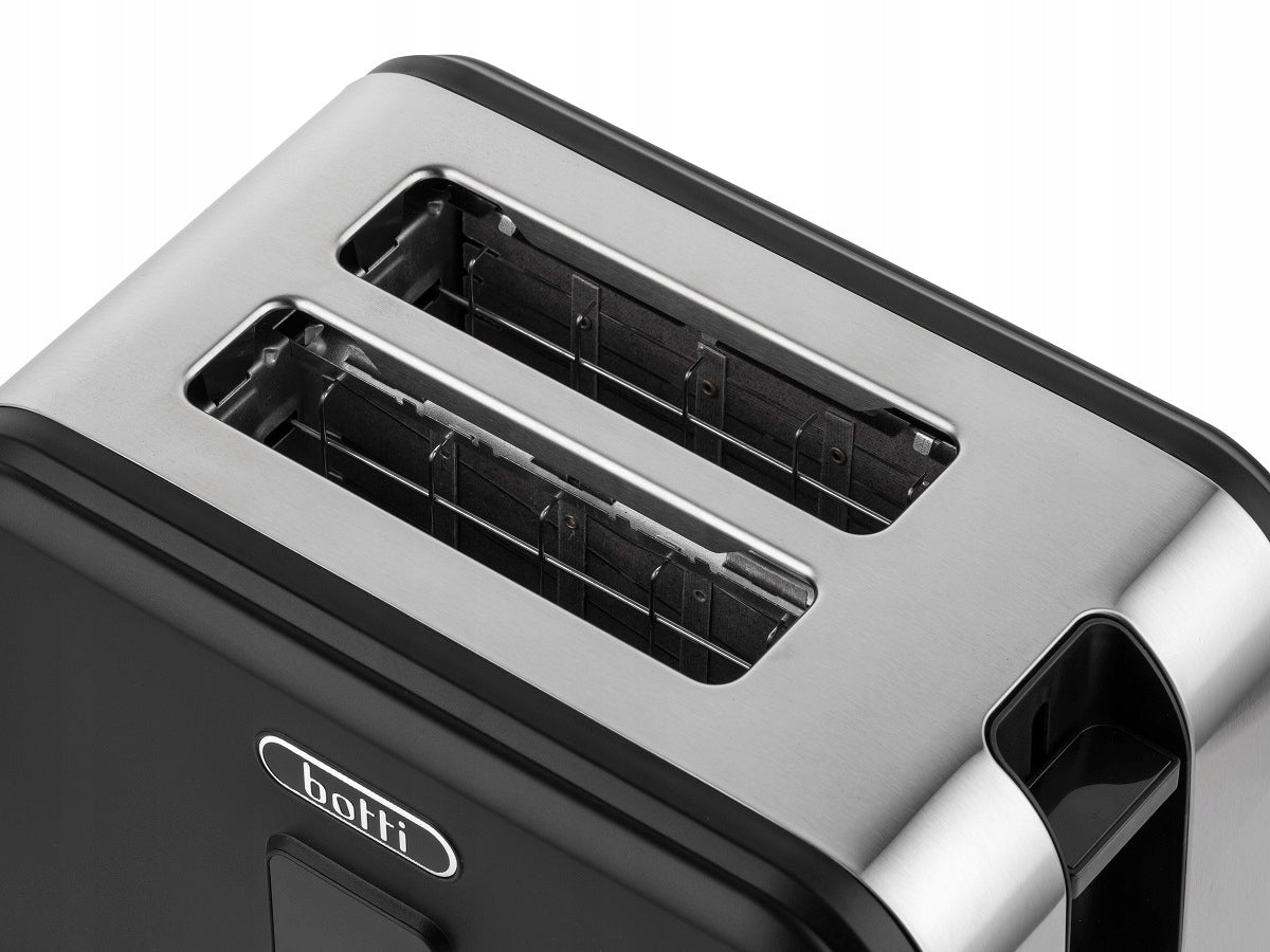 Toaster toaster BOTTI Luiz 2-kom. Black with LED display 930W Brand no brand