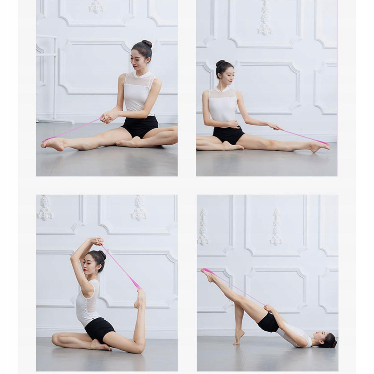 Toe Training Band As A Foot And Stretching Aid. Resistance Loop And Purple Packaging status original
