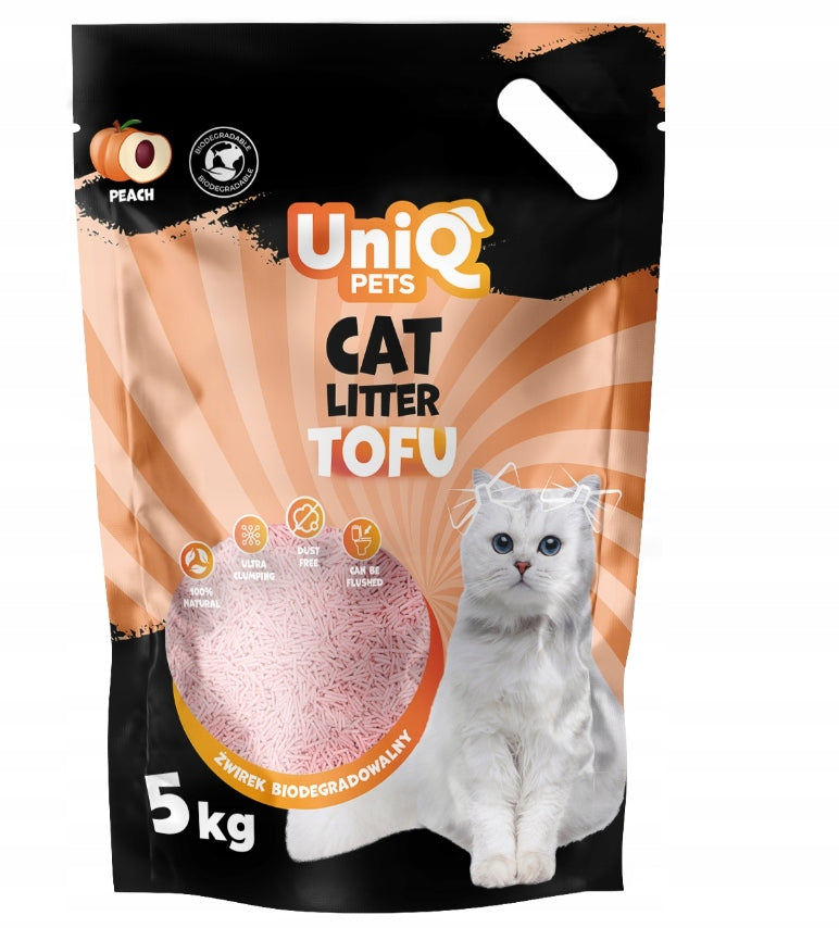 Tofu Peach 5kg 12L Clumping Eco for Cat Manufacturer code UCL0006