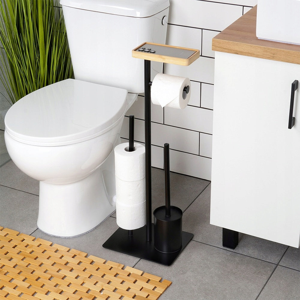 Toilet Brush Bathroom Toilet Paper Rack 2in1 Packaging status original
