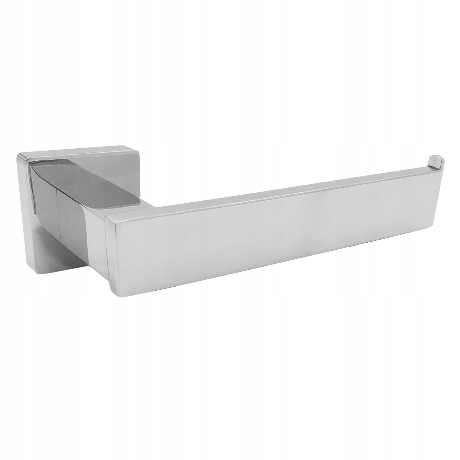 Toilet Paper Holder Bathroom Hanger Square Chrome Packaging status original